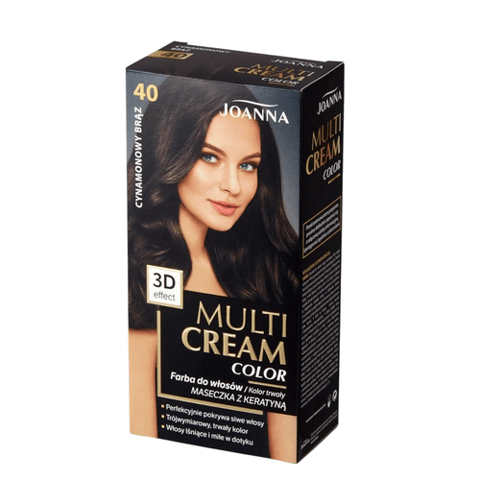 Joanna multi cream hair color cinnamon brown 3d 40 no.