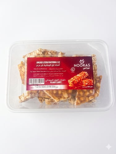 Nooras peanut candy 400g