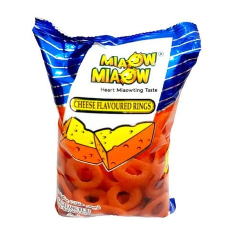 Miaow miaow cheese chips 60g