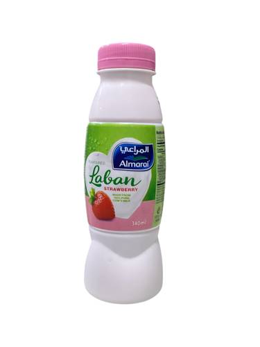 Laban strawberry almarai 340ml