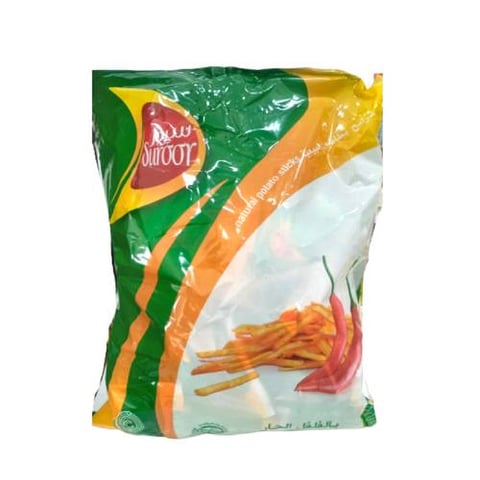 Suroor Potato chilli chips 18g 24pc