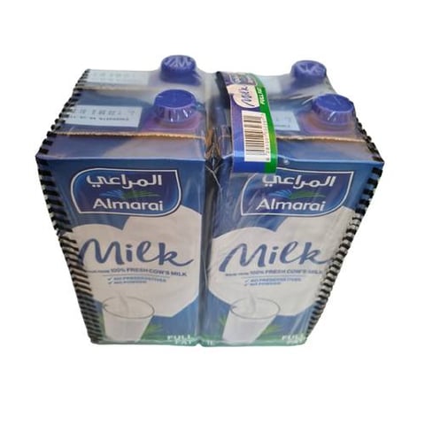 almarai long life milk 4l*4pes