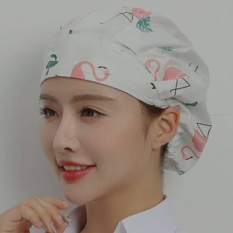 Cooking hat and scarf SHEIN