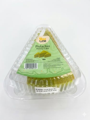 Bee one pistachio honey cake 100g