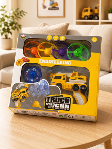 Engineering  truck gum toys
