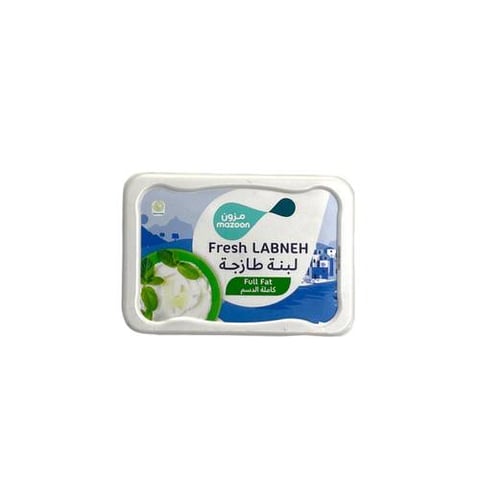 fresh labneh full fat  mazoon 200gm