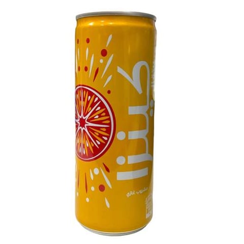 carbonated drink kinza orange 250ml