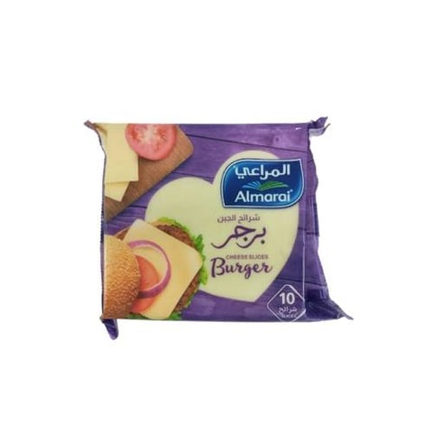 شرائح الجبن برجر المراعي 200جم 10قطع