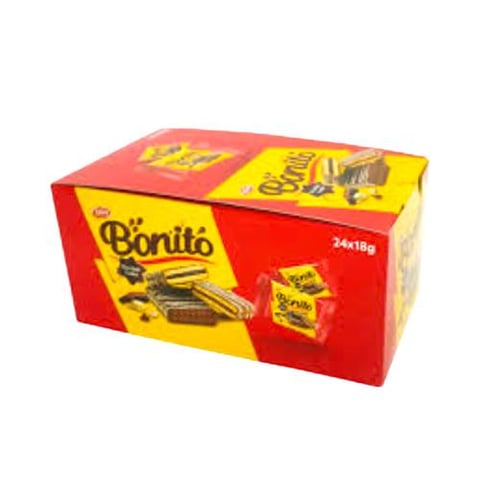 Tiffany bonito choco biscuits 18g×24pc