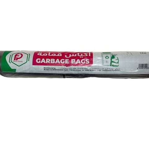 Garbage bag rolls black 1.5 kg