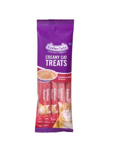 Cat food creamy cat treats salmon viva 14g×4pc