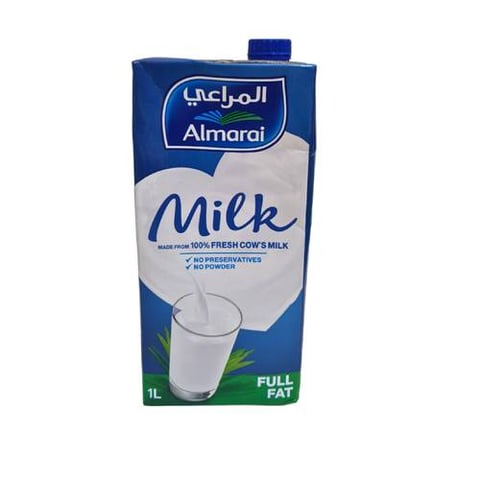 حليب طويل الاجل المراعي 1لتر