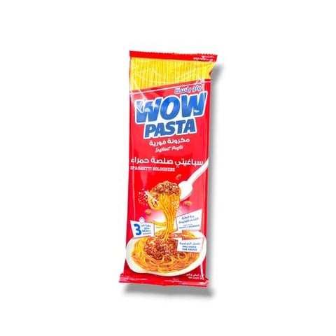 Wow pasta spaghetti bolognese 94g