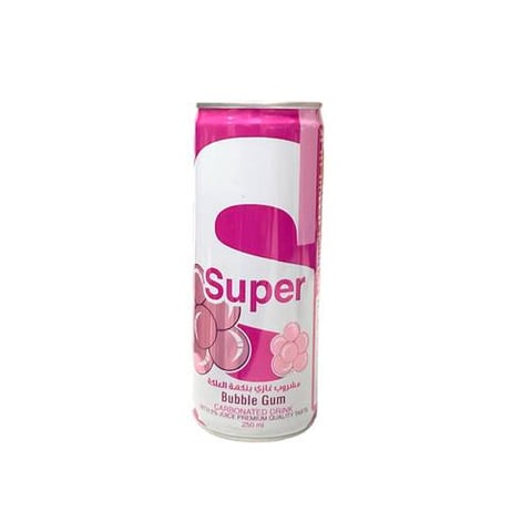 Super carbonated drink bubble gum 250ml