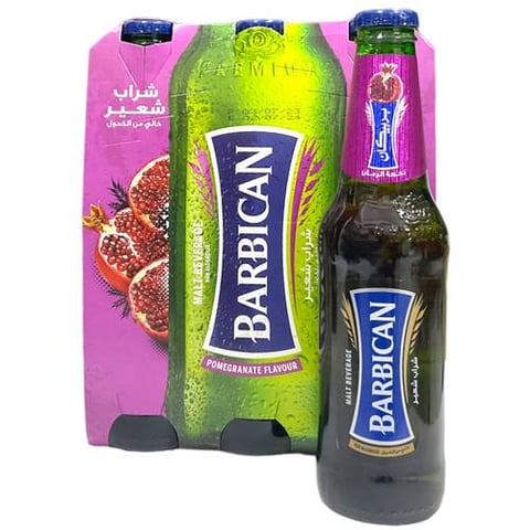 باربيكان نكهة الرمان 330مل*6حبه
