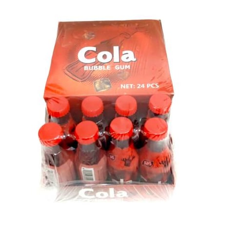 Cola bubble gum 7g 24pc