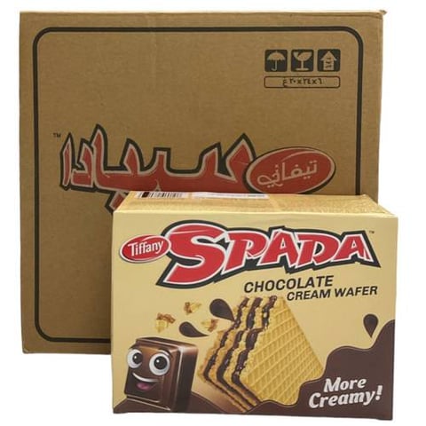spada chocolate cream wafer 20g *6box *24pcs