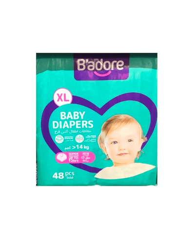 Baby Diapers Badore ( 4) +15kg   48 pc