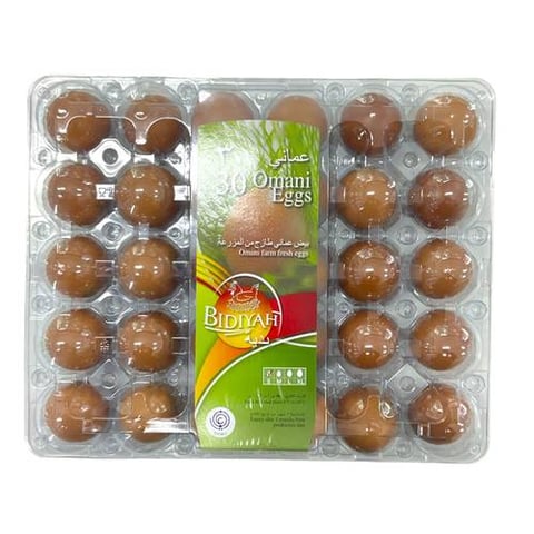 omani farm bidiyah eggs 30pcs
