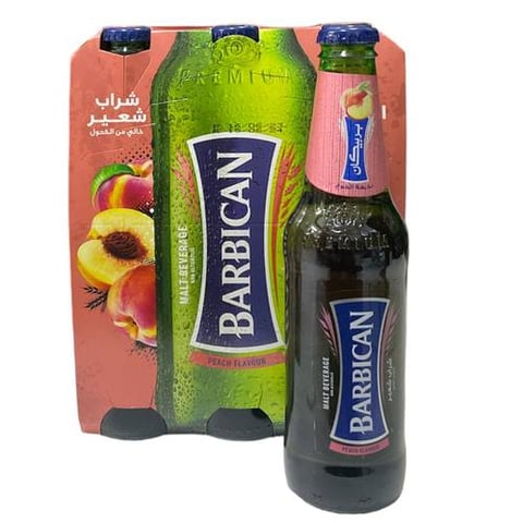 باربيكان نكهة الخوخ 330مل *6حبه