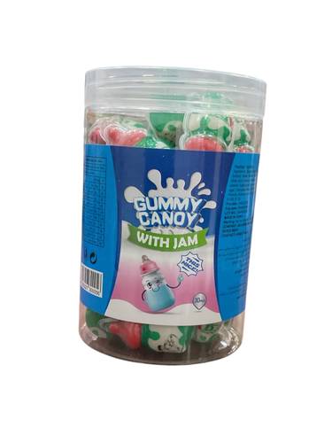 GUMMY CANDY WITH JAM 30pcs
