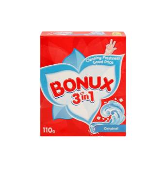 Bonux detergent powder 110g