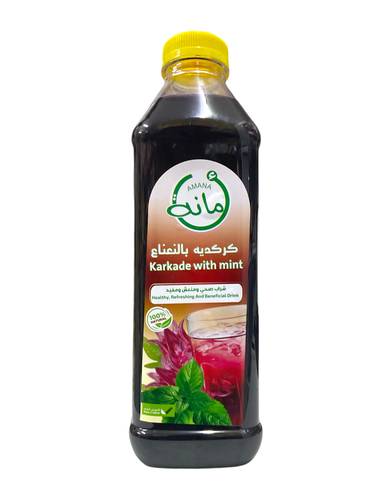 كركديه بالنعناع أمانه 1 لتر