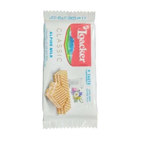 Loacker classic alpine milk 45g