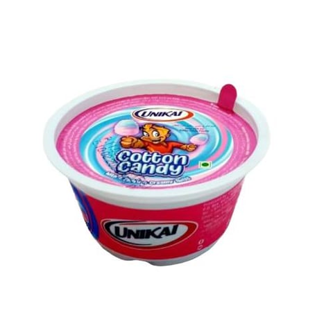 Unikai cotton candy milk ice 125ml