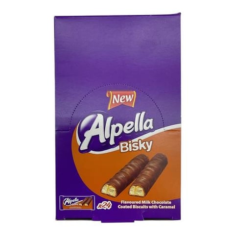 Alpella bisky flavored milk with chocolate 24*35g