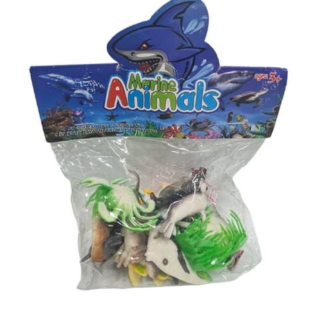 Marine animal doll collection