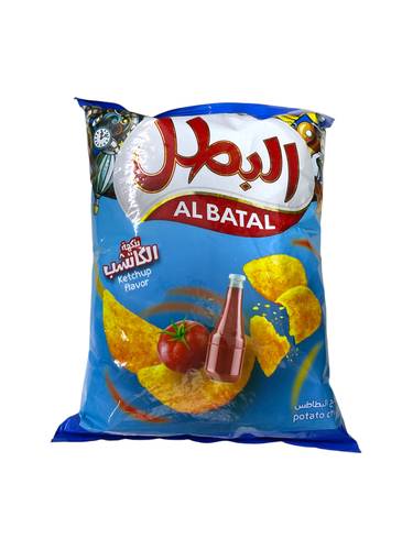 شبس بالكاتشب البطل 110جم