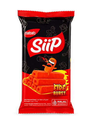 Spicy Flavored Corn Sticks nabati 175g
