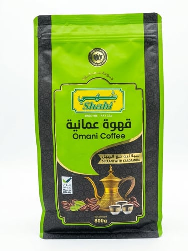 قهوة عمانية سيلانية مع الهيل شهي 800جم