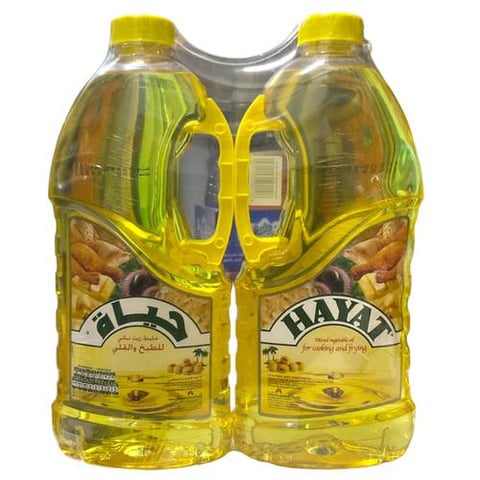 زيت طبخ حياة خليط زيت نباتي 1.5لتر *2حبه