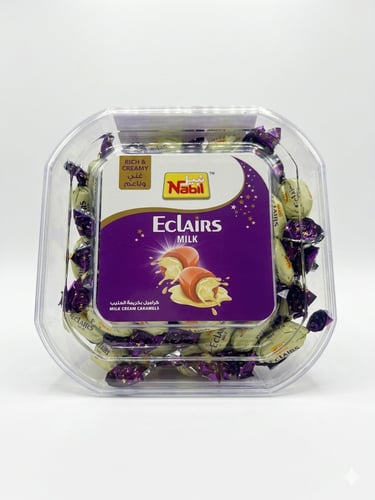 Nabil Caramel Chocolate Box with Milk Cream 500g
