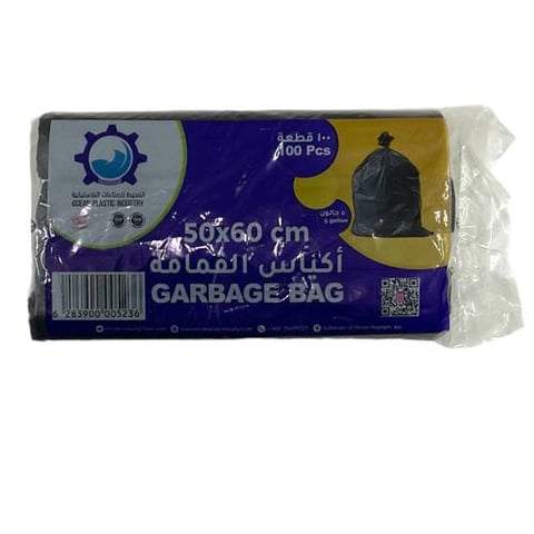 garbage bag black 100pcs 50*60cm