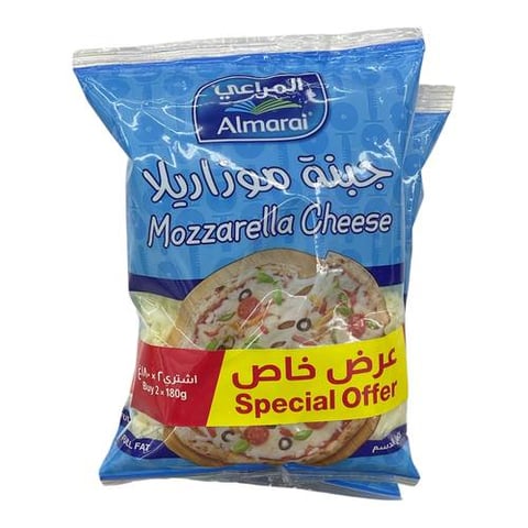 Almarai mozzarella cheese 180g*2pcs