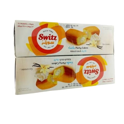 Switz vanilla party cake 28g×12pc×2ct