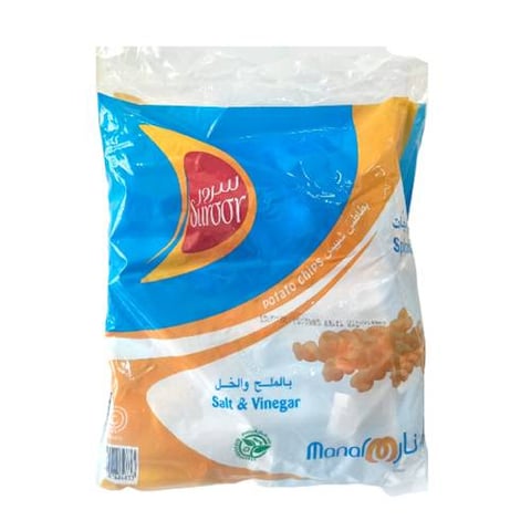 Suroor salt & vinegar chips 14g 24pc