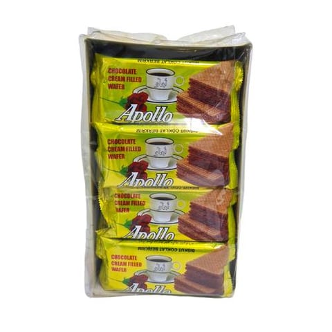 Apollo biscuits 18 gm * 24 pieces