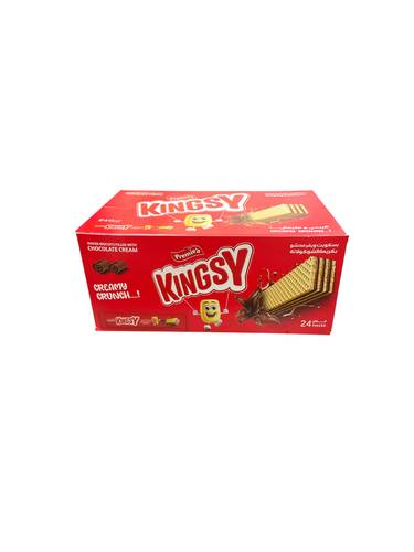 Kingsy Biscuits chocolate cream 24*20g
