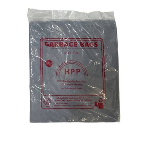 garbage bags black 10 pes 85*110 cm