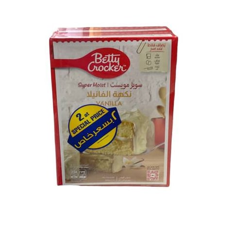 Betty crocker supreme vanila 510g 2pc