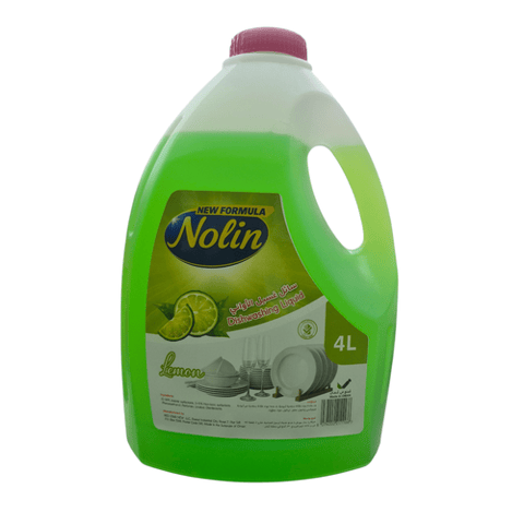 سائل غسيل الاواني  ليمون نولين 4 لتر