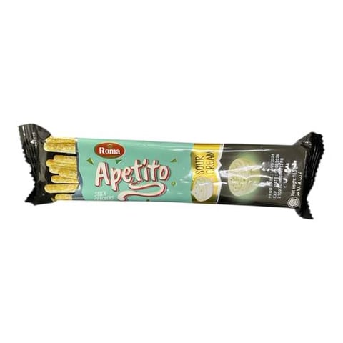 Roma stick crackers sour cream 18g
