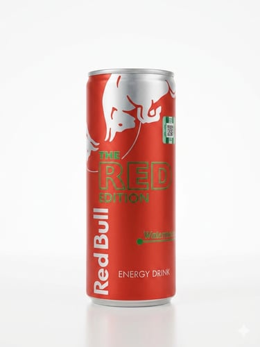 Red bull the red edition watermelon 250ml