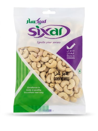 Cashew nut whole sixar 200g