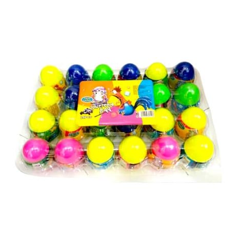 Surprise egg toys candy 3g 24pc