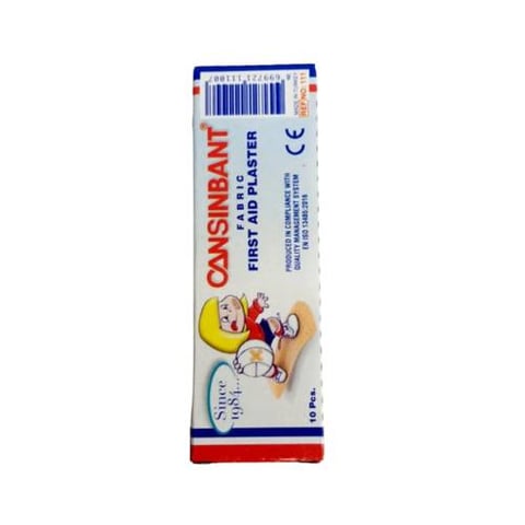 Cansinbant first aid plaster 10pc
